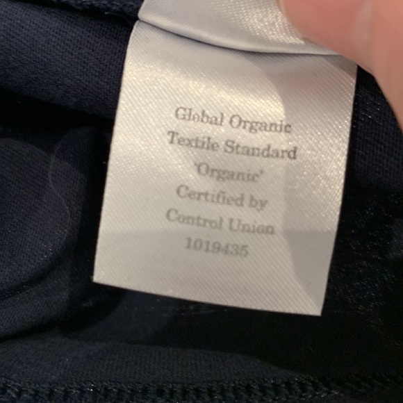 Everlane The Essential Organic Crew T-Shirt Top Navy Mens Size XL - Picture 8 of 11